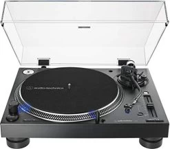 Audio-Technica AT-LP140XP-BK Manual Direct Drive Turntable