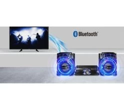 PANASONIC SC-AKX710E-K Bluetooth Megasound Party Hi-Fi System - Black -Audio Bliss Boutique 10182303 004