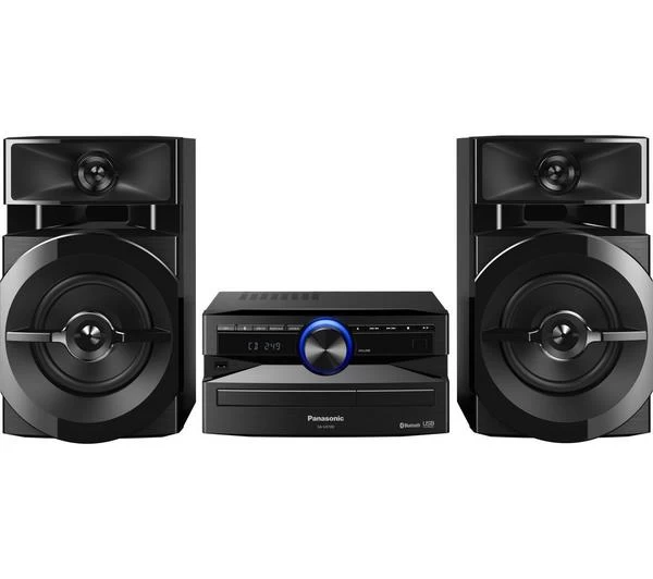 PANASONIC SC-UX100E-K Bluetooth Megasound Party Hi-Fi System - Black 3 PANASONIC SC-UX100E-K Bluetooth Megasound Party Hi-Fi System - Black
