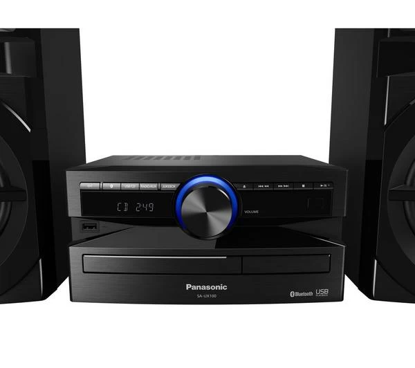 PANASONIC SC-UX100E-K Bluetooth Megasound Party Hi-Fi System - Black 4 PANASONIC SC-UX100E-K Bluetooth Megasound Party Hi-Fi System - Black - Image 2
