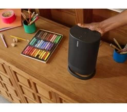 SONOS Move Portable Wireless Multi-room Speaker With Google Assistant & Amazon Alexa - Black -Audio Bliss Boutique 10198356 009