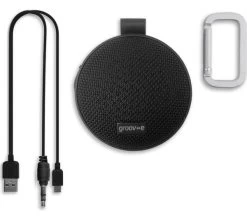 GROOV-E Wave I GVSP362BK Portable Bluetooth Speaker - Black -Audio Bliss Boutique 10202079 002
