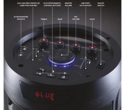 DAEWOO AVS1338 Portable Bluetooth Speaker - Black -Audio Bliss Boutique 10208232 005