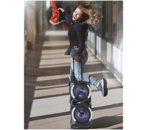 DAEWOO AVS1354 Portable Bluetooth Speaker - Black 6 DAEWOO AVS1354 Portable Bluetooth Speaker - Black - Image 4