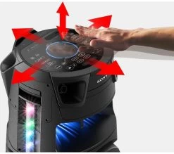 SONY MHC-V73D Bluetooth Megasound Party Speaker - Black -Audio Bliss Boutique 10214381 010