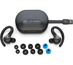 JLAB AUDIO Epic Air Sport Wireless Bluetooth Noise-Cancelling Earphones - Black -Audio Bliss Boutique 10214611 002