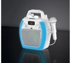 DAEWOO AVS1493 Bluetooth Karaoke System - White -Audio Bliss Boutique 10216146 003