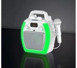 DAEWOO AVS1493 Bluetooth Karaoke System - White -Audio Bliss Boutique 10216146 005