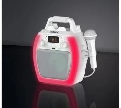 DAEWOO AVS1493 Bluetooth Karaoke System - White -Audio Bliss Boutique 10216146 007