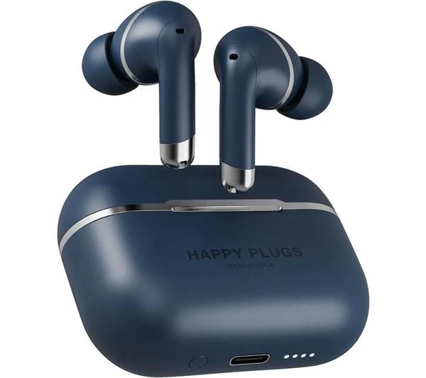 HAPPY PLUGS Air 1 Wireless Bluetooth Noise-Cancelling Earphones - Blue 3 HAPPY PLUGS Air 1 Wireless Bluetooth Noise-Cancelling Earphones - Blue