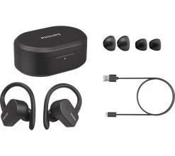 PHILIPS TAA5205BK/00 Wireless Bluetooth Sports Earphones - Black -Audio Bliss Boutique 10218908 003