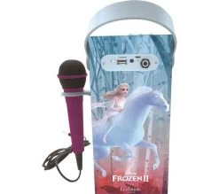 LEXIBOOK BTP180FZZ Bluetooth Karaoke System - Disney Frozen II -Audio Bliss Boutique 10218911 004