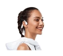 AFTERSHOKZ OpenMove Wireless Bluetooth Headphones - Alpine White -Audio Bliss Boutique 10218960 002