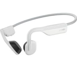 AFTERSHOKZ OpenMove Wireless Bluetooth Headphones - Alpine White -Audio Bliss Boutique 10218960 004