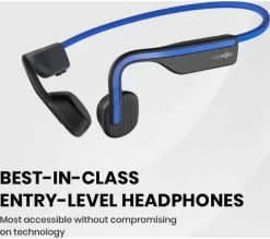 AFTERSHOKZ OpenMove Wireless Bluetooth Headphones - Elevation Blue -Audio Bliss Boutique 10218961 006
