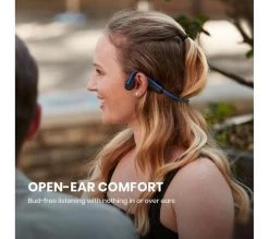 AFTERSHOKZ OpenMove Wireless Bluetooth Headphones - Elevation Blue -Audio Bliss Boutique 10218961 007
