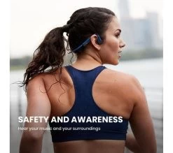 AFTERSHOKZ OpenMove Wireless Bluetooth Headphones - Elevation Blue -Audio Bliss Boutique 10218961 008