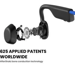 AFTERSHOKZ OpenMove Wireless Bluetooth Headphones - Elevation Blue -Audio Bliss Boutique 10218961 009