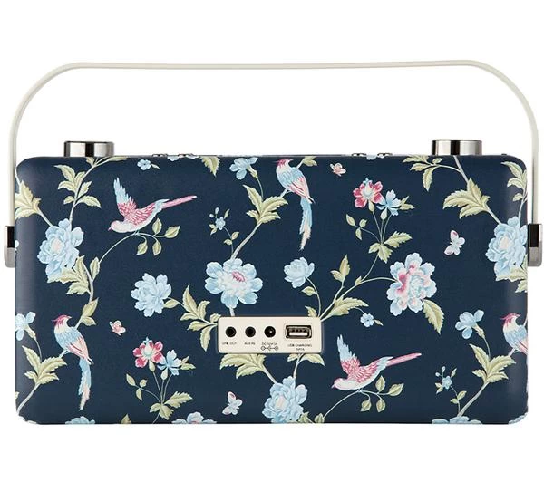 VQ Hepburn Voice Portable Wireless Speaker With Amazon Alexa - Black & Floral 8 VQ Hepburn Voice Portable Wireless Speaker With Amazon Alexa - Black & Floral - Image 6