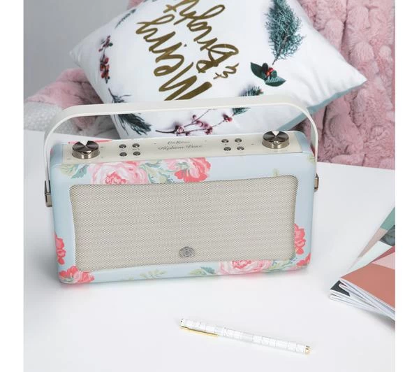 VQ Hepburn Voice Portable Wireless Speaker With Amazon Alexa - Black & Floral 20 VQ Hepburn Voice Portable Wireless Speaker With Amazon Alexa - Black & Floral - Image 18