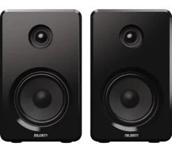 MAJORITY D40 Bluetooth Bookshelf Speakers - Black