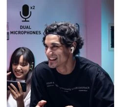 DEFUNC D4242 True Gaming Wireless Bluetooth Earphones - White -Audio Bliss Boutique 10221824 010