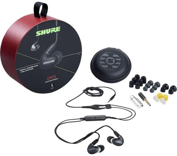 SHURE AONIC 5 Headphones - Black 4 SHURE AONIC 5 Headphones - Black - Image 2