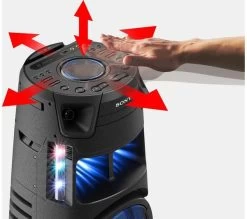 SONY MHC-V43D Bluetooth Megasound Party Speaker - Black -Audio Bliss Boutique 10222526 003