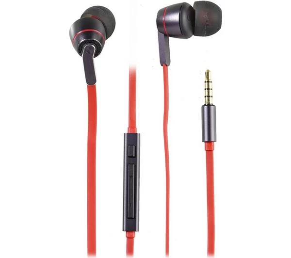 VIVANCO Aircoustic HighQ Music 38912 Earphones - Red 3 VIVANCO Aircoustic HighQ Music 38912 Earphones - Red