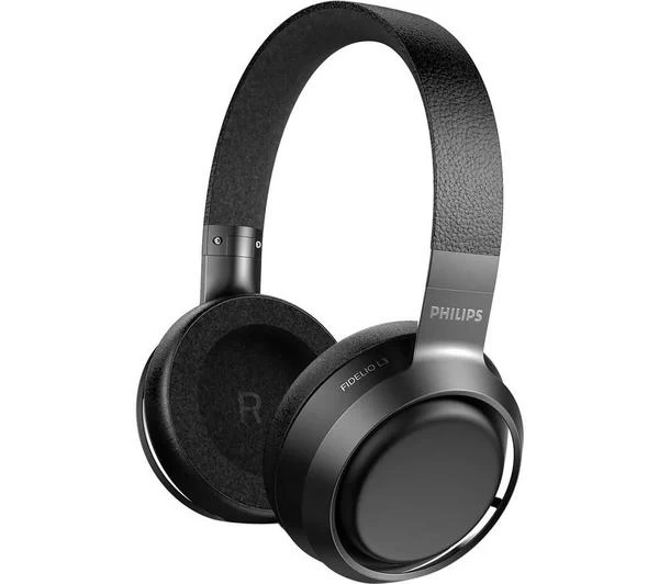 PHILIPS Fidelio L3 Wireless Bluetooth Noise-Cancelling Headphones - Black 3 PHILIPS Fidelio L3 Wireless Bluetooth Noise-Cancelling Headphones - Black