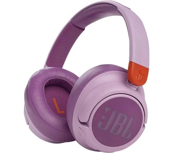 JBL JR 460NC Wireless Bluetooth Noise-Cancelling Kids Headphones - Pink 3 JBL JR 460NC Wireless Bluetooth Noise-Cancelling Kids Headphones - Pink