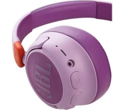 JBL JR 460NC Wireless Bluetooth Noise-Cancelling Kids Headphones - Pink 13 JBL JR 460NC Wireless Bluetooth Noise-Cancelling Kids Headphones - Pink -Audio Bliss Boutique 10228005 002