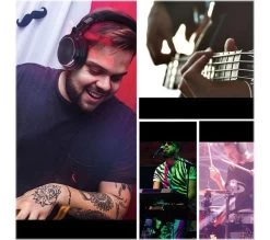 ONEODIO Pro-50 Headphones - Black -Audio Bliss Boutique 10233439 008