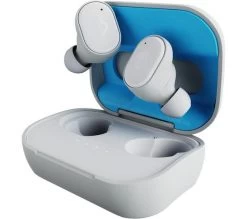 SKULLCANDY Grind S2GTW-P751 Smart Wireless Bluetooth Earbuds With Skull-iQ Voice Control - Light Grey & Blue