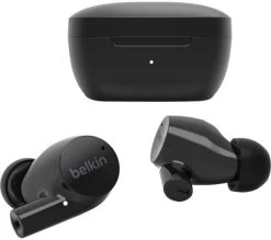BELKIN SoundForm Rise Wireless Bluetooth Earbuds - Black -Audio Bliss Boutique 10237402 002