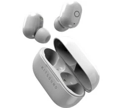 KITSOUND Edge 20 Wireless Bluetooth Earbuds - White