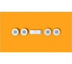 I STAR 12322PI Bluetooth Ceiling Speaker Kit - 4 Speakers, White -Audio Bliss Boutique 10239431 003