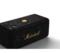 MARSHALL Emberton II Portable Bluetooth Speaker - Black & Brass -Audio Bliss Boutique 10240172 004