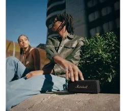 MARSHALL Emberton II Portable Bluetooth Speaker - Black & Brass -Audio Bliss Boutique 10240172 008