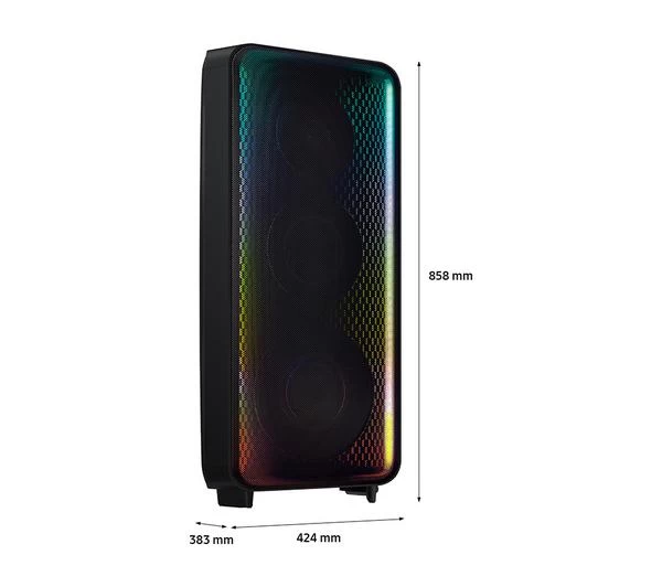 SAMSUNG MX-ST90B Bluetooth Megasound Party Speaker - Black 4 SAMSUNG MX-ST90B Bluetooth Megasound Party Speaker - Black - Image 2