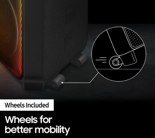 SAMSUNG MX-ST90B Bluetooth Megasound Party Speaker - Black 7 SAMSUNG MX-ST90B Bluetooth Megasound Party Speaker - Black - Image 5