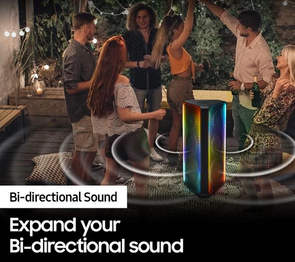 SAMSUNG MX-ST90B Bluetooth Megasound Party Speaker - Black 10 SAMSUNG MX-ST90B Bluetooth Megasound Party Speaker - Black - Image 8