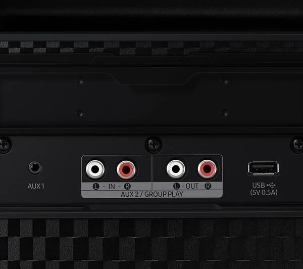 SAMSUNG MX-ST90B Bluetooth Megasound Party Speaker - Black 12 SAMSUNG MX-ST90B Bluetooth Megasound Party Speaker - Black - Image 10