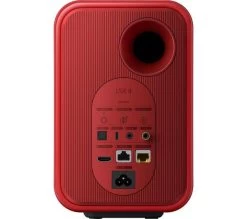 KEF AUDIO LSX II Wireless Multi-room Bookshelf Speakers - Lava Red -Audio Bliss Boutique 10241875 004