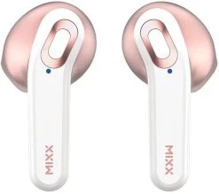 MIXX StreamBuds Hybrid Wireless Bluetooth Earbuds - Rose Gold