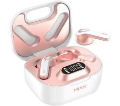 MIXX StreamBuds Hybrid Wireless Bluetooth Earbuds - Rose Gold -Audio Bliss Boutique 10242392 002