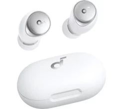 SOUNDCORE Space A40 Wireless Bluetooth Noise-Cancelling Earbuds - White -Audio Bliss Boutique 10242461 003