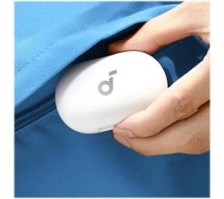 SOUNDCORE Space A40 Wireless Bluetooth Noise-Cancelling Earbuds - White -Audio Bliss Boutique 10242461 005