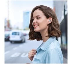 SOUNDCORE Space A40 Wireless Bluetooth Noise-Cancelling Earbuds - White -Audio Bliss Boutique 10242461 008