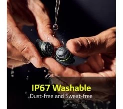 LG TONE Free UTF8 Wireless Bluetooth Noise-Cancelling Sports Earbuds - Black 17 LG TONE Free UTF8 Wireless Bluetooth Noise-Cancelling Sports Earbuds - Black -Audio Bliss Boutique 10242862 005